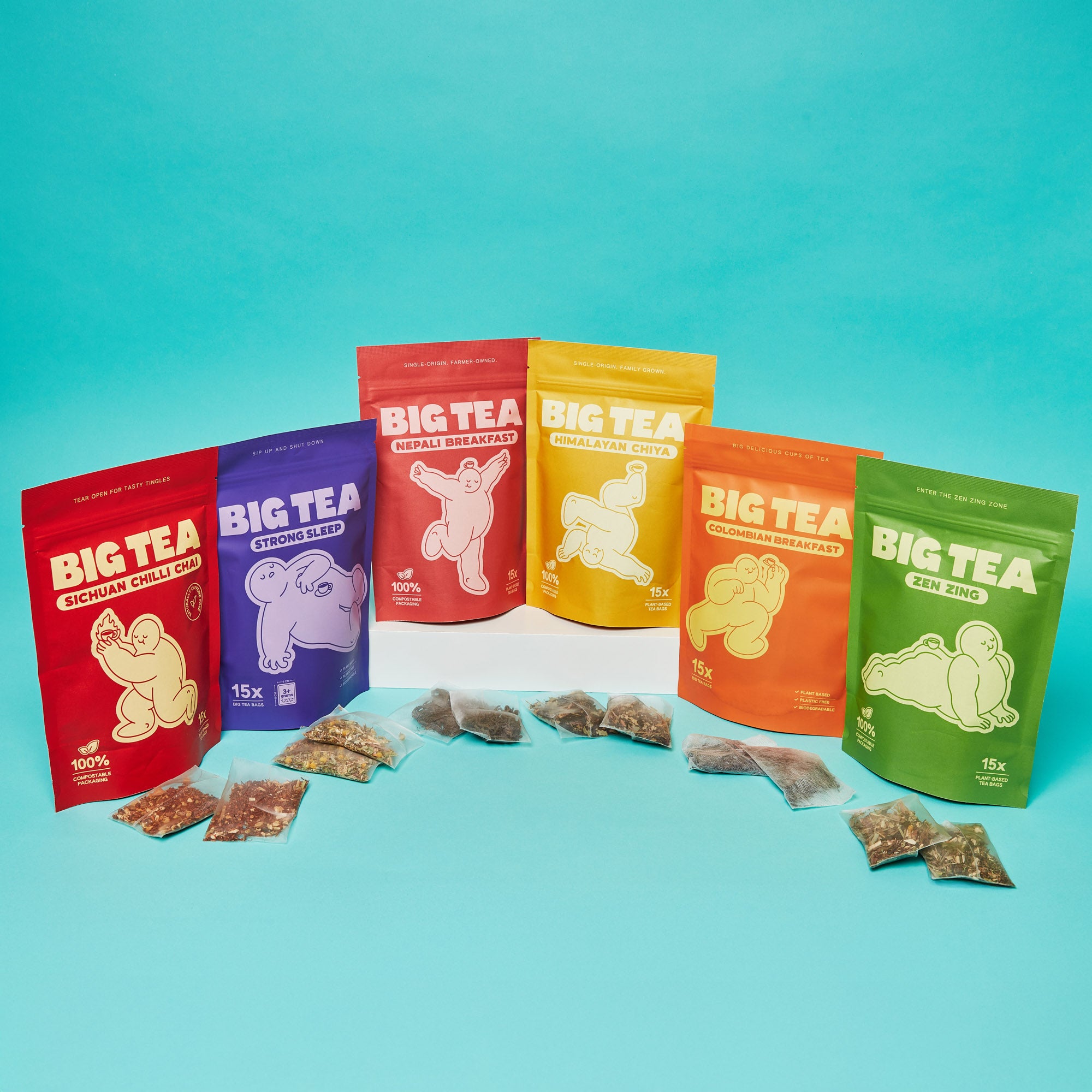 The Big Tea Bundle - all six teas collection