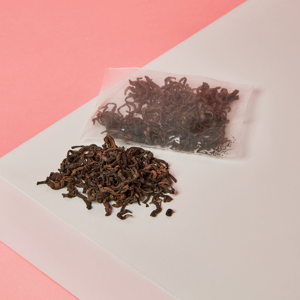 Nepali Breakfast Tea whole rolled leaves and biodegradable tea bags
